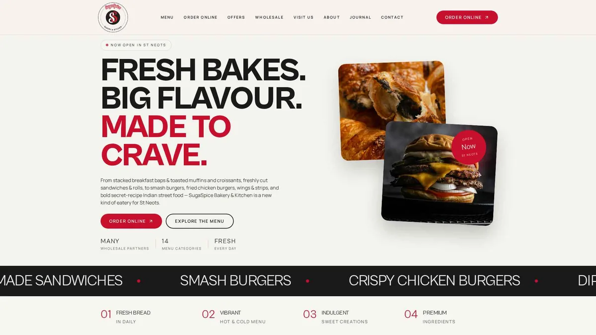 SugaSpice — live site